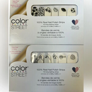 Color Street Game On and Dream Team nail stickers sports decals sealed new